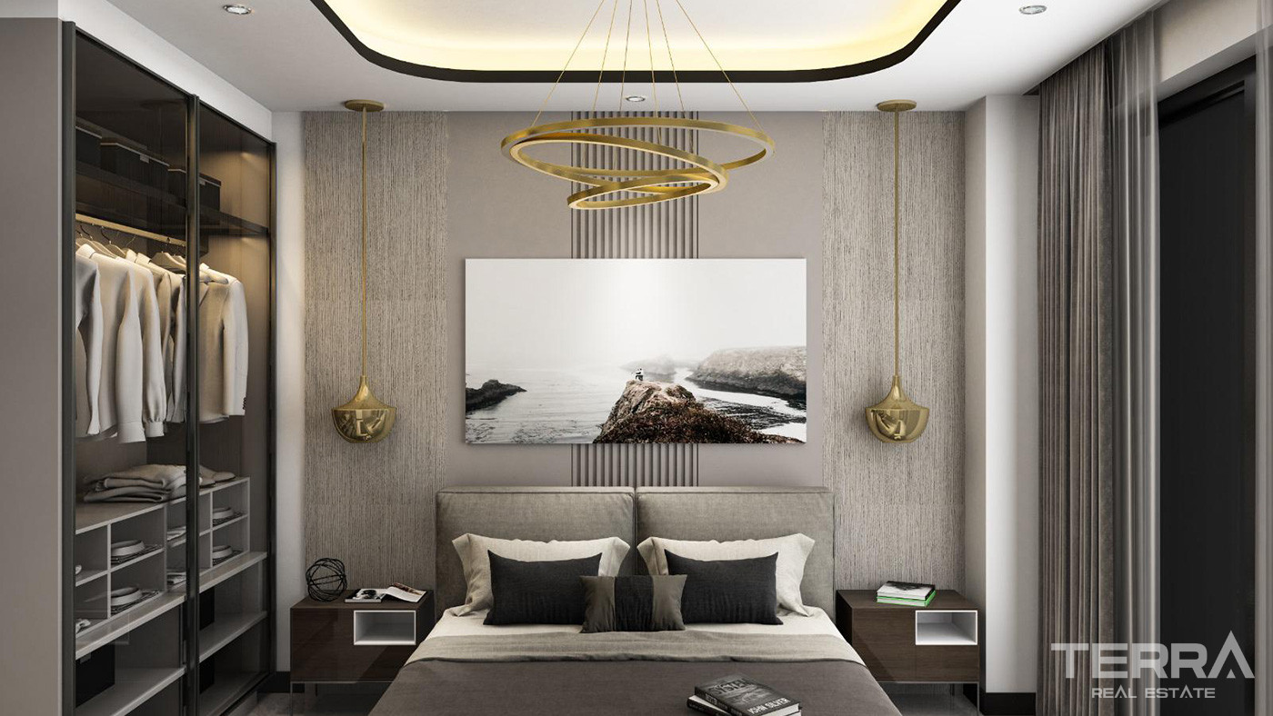 Luxury Alanya Apartments in Complex with Shuttle Service to the Beach - 73510