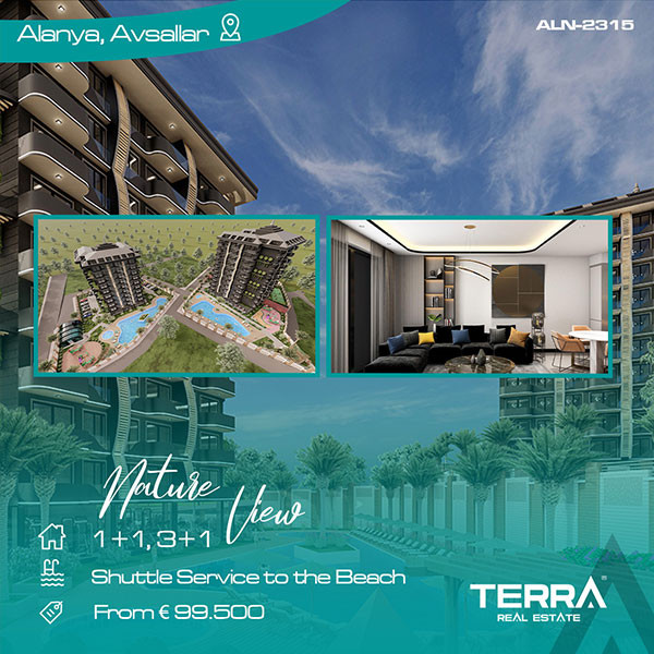 Luxury Alanya Apartments in Complex with Shuttle Service to the Beach - 74118