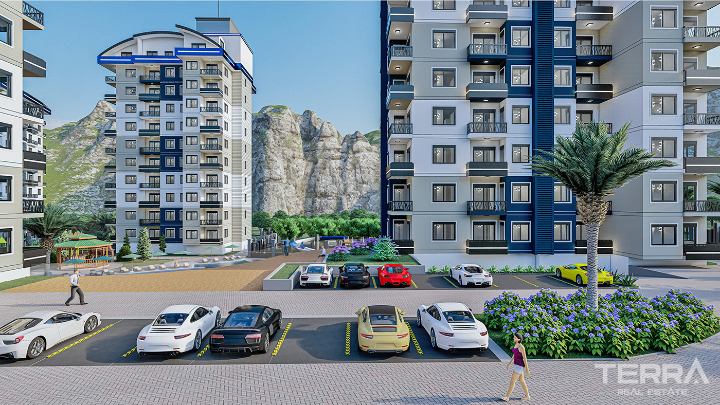Quality Life with Opportunity of Luxury Apartments in Alanya Avsallar - 73722