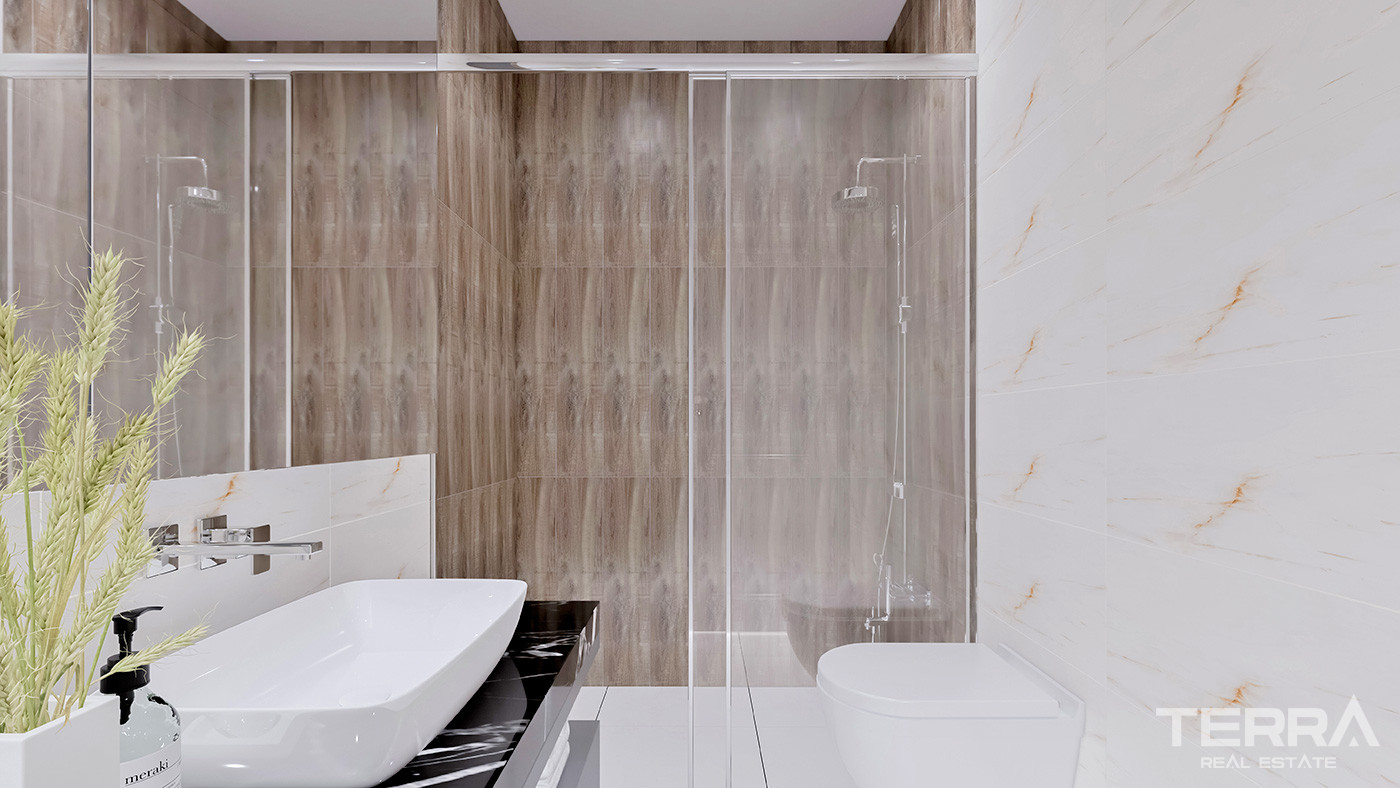Quality Life with Opportunity of Luxury Apartments in Alanya Avsallar - 73728