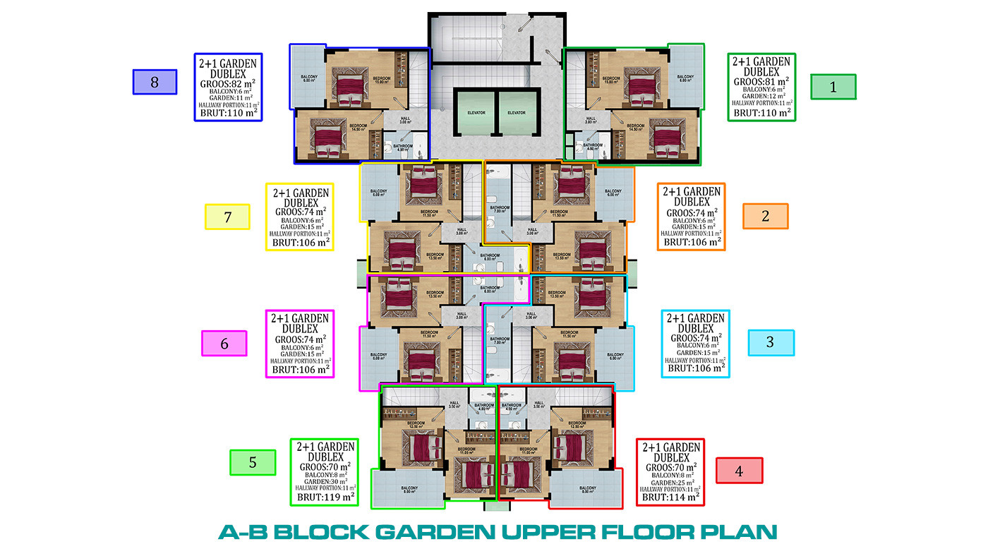 Quality Life with Opportunity of Luxury Apartments in Alanya Avsallar - 73732