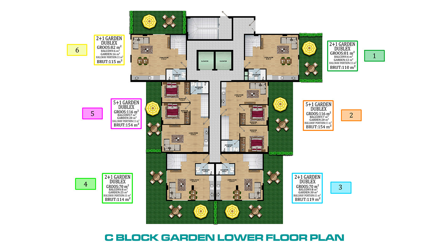 Quality Life with Opportunity of Luxury Apartments in Alanya Avsallar - 73738