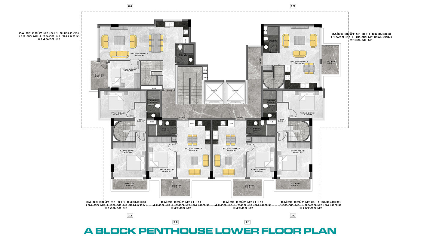 Comfortable Alanya Apartments with Luxury Touches in Kargıcak - 73662