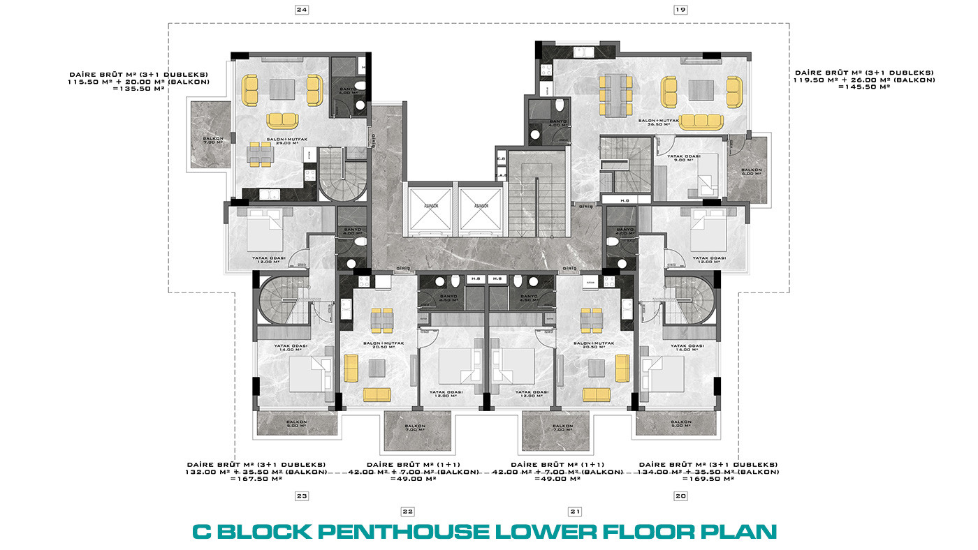 Comfortable Alanya Apartments with Luxury Touches in Kargıcak - 73672