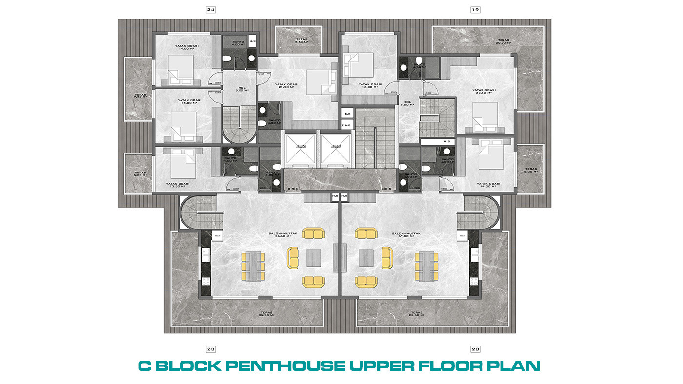 Comfortable Alanya Apartments with Luxury Touches in Kargıcak - 73674