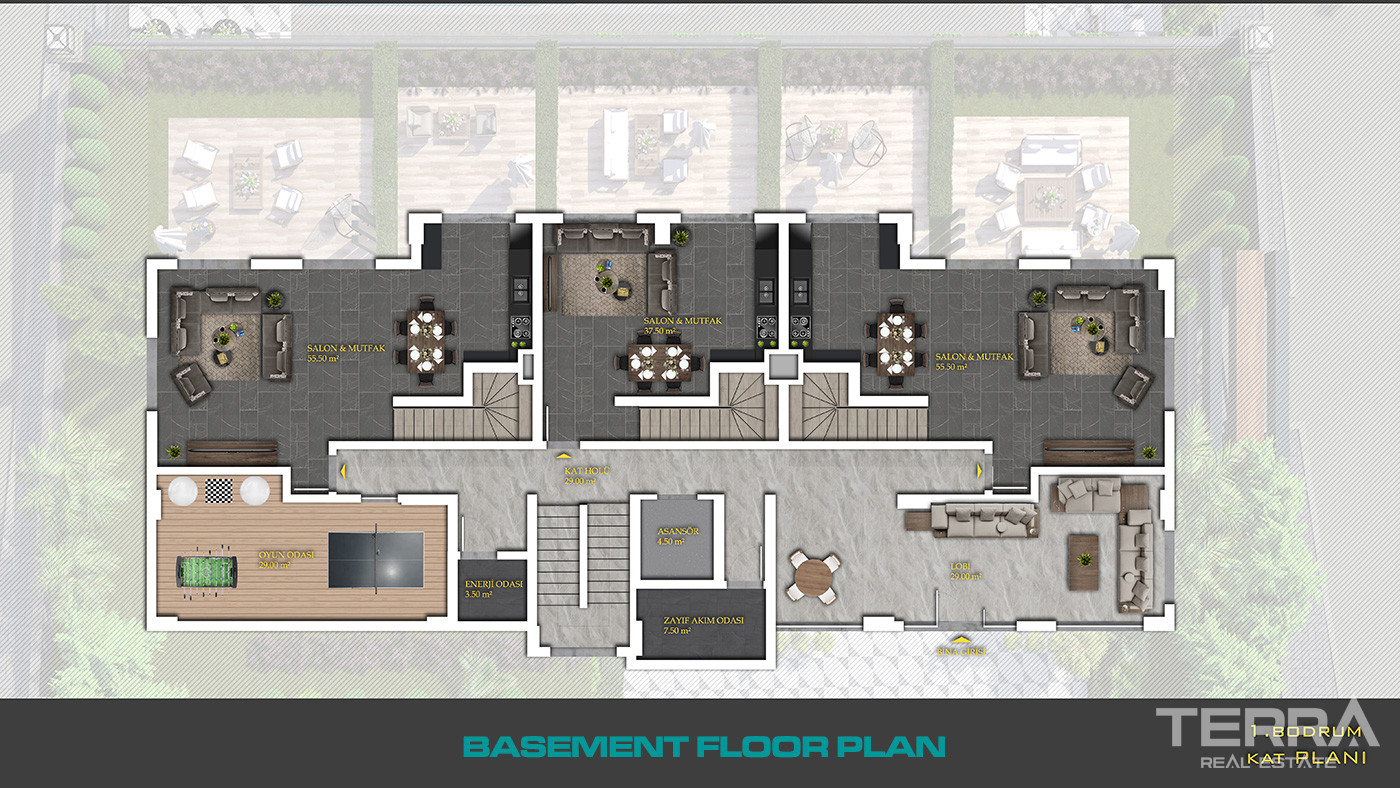 Elegantly Designed Flats Close to the Beach in Alanya, Kestel - 73697