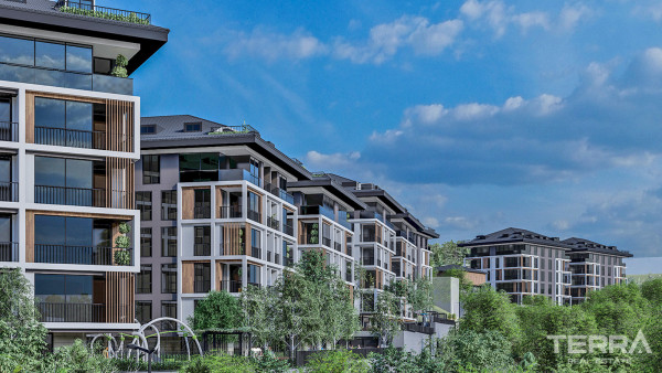 Prestigious Family-Oriented Flats in Low-Rise Complex in Istanbul