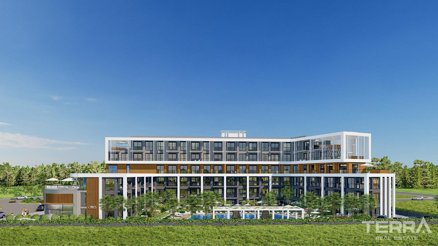 Luxury Apartments with Shared Pool and Top Facilities in Altıntaş - 73770