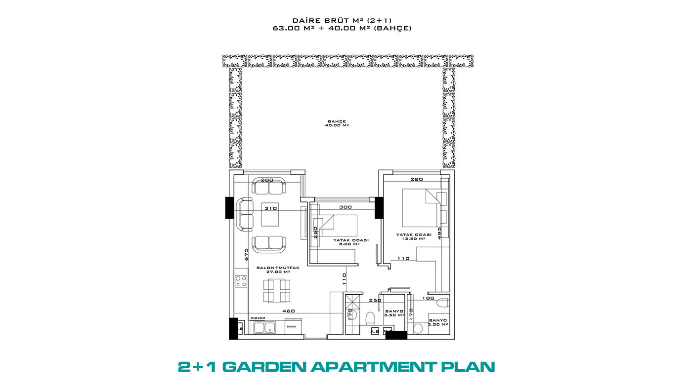 Luxury Apartments with Shared Pool and Top Facilities in Altıntaş - 73780