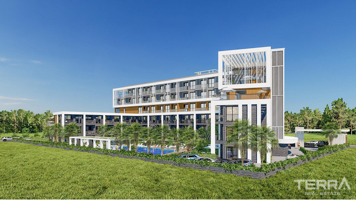 Luxury Apartments with Shared Pool and Top Facilities in Altıntaş - 73786