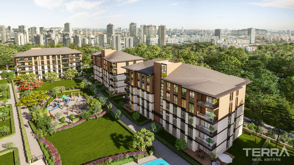 Apartments Suitable for Investment in Luxera Nevbahar, Istanbul