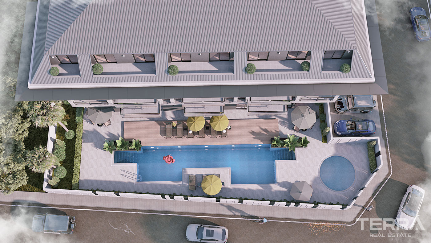 Sea View Apartments in the Heart of Alanya 400 m from the Beach - 74136
