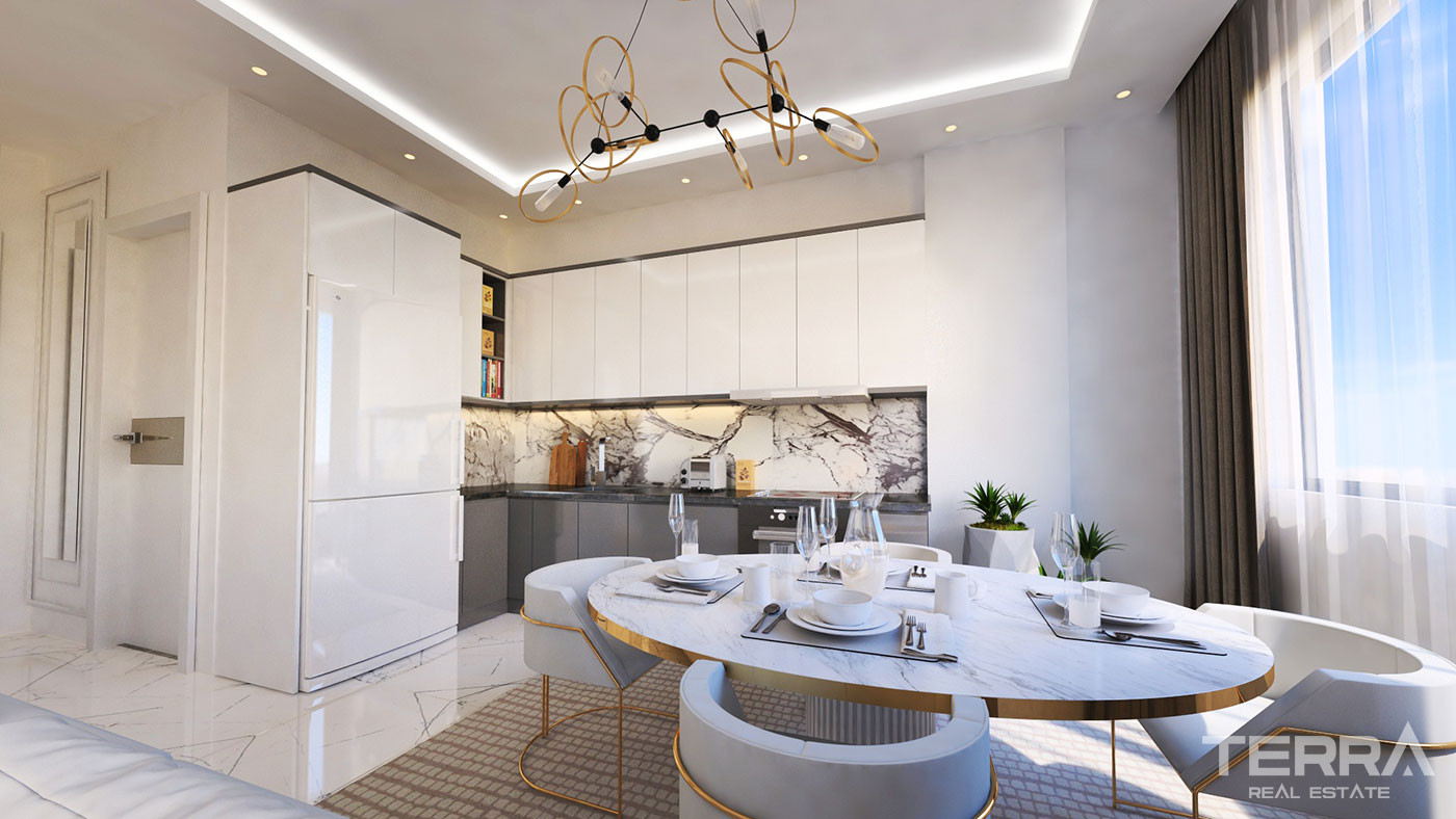 Sea View Alanya Flats 800 m from the Beach in Avsallar, Alanya, Turkey - 74191