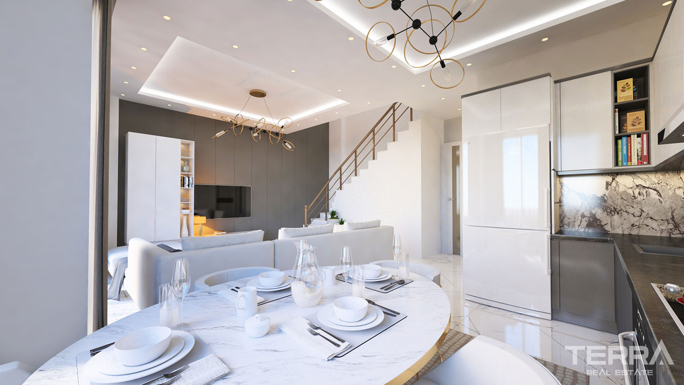 Sea View Alanya Flats 800 m from the Beach in Avsallar, Alanya, Turkey - 74190