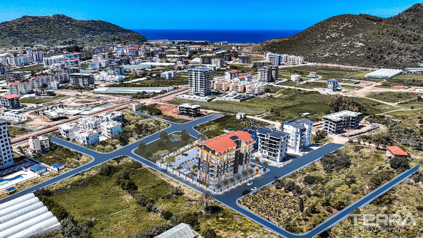 Gazipaşa'da Modern Tasarıma ve Üst Düzey Altyapıya Sahip Satılık Daireler - 79967