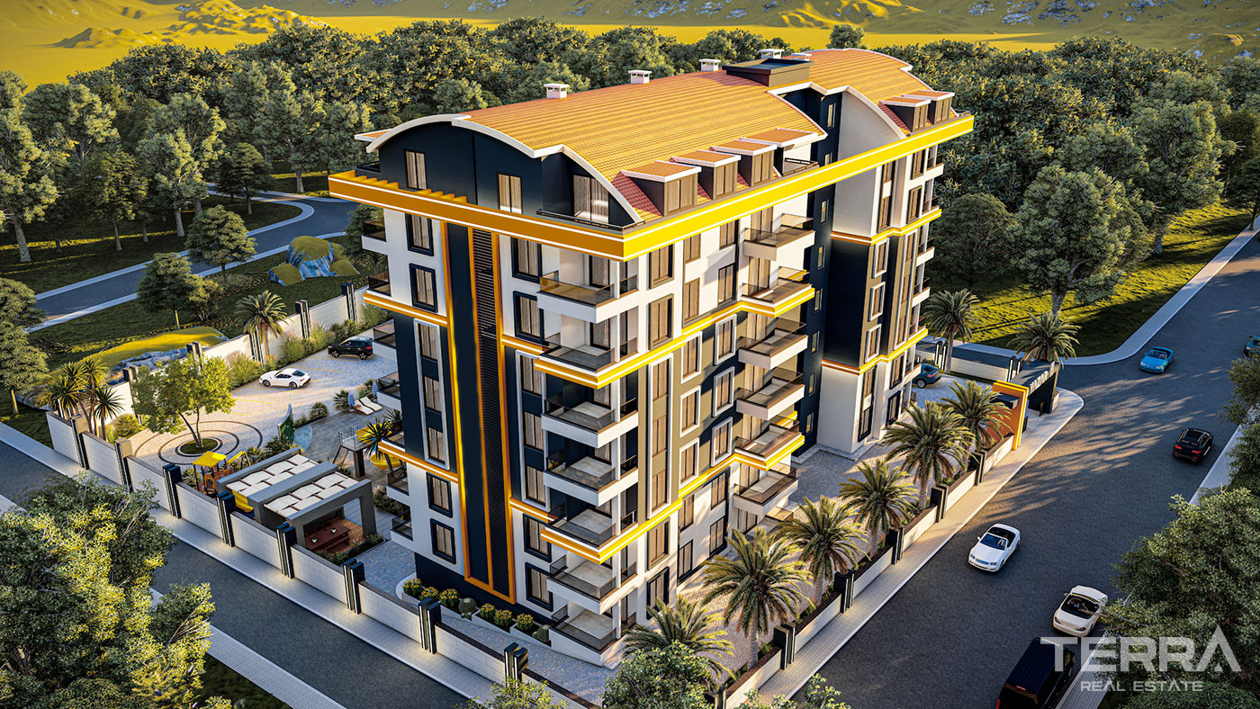 Gazipaşa'da Modern Tasarıma ve Üst Düzey Altyapıya Sahip Satılık Daireler - 79971
