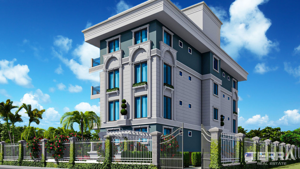 Peaceful Low-Rise Apartments in a Quiet Location in Demirtaş, Alanya