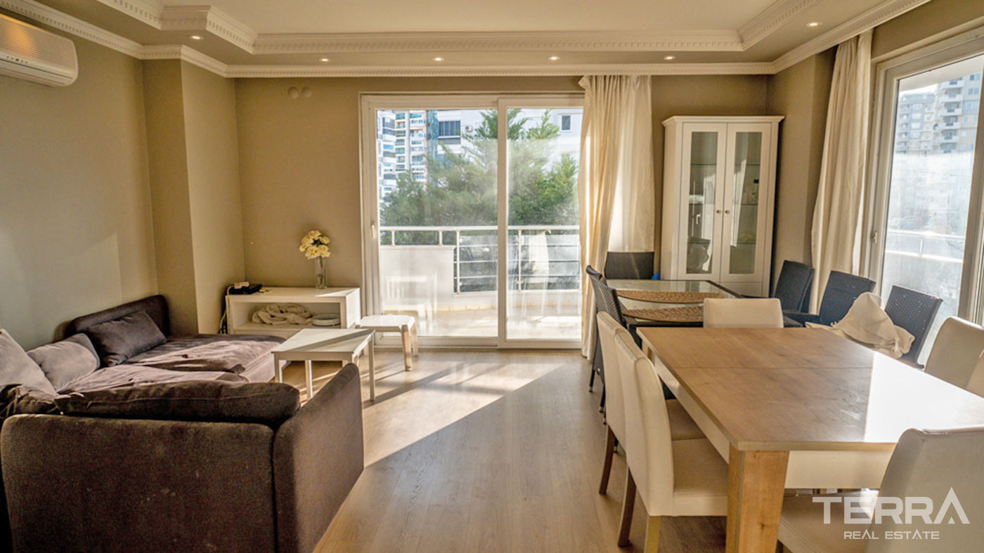 Elegant lejlighed i Mahmutlar Bay Residence nær stranden i Alanya - 74378