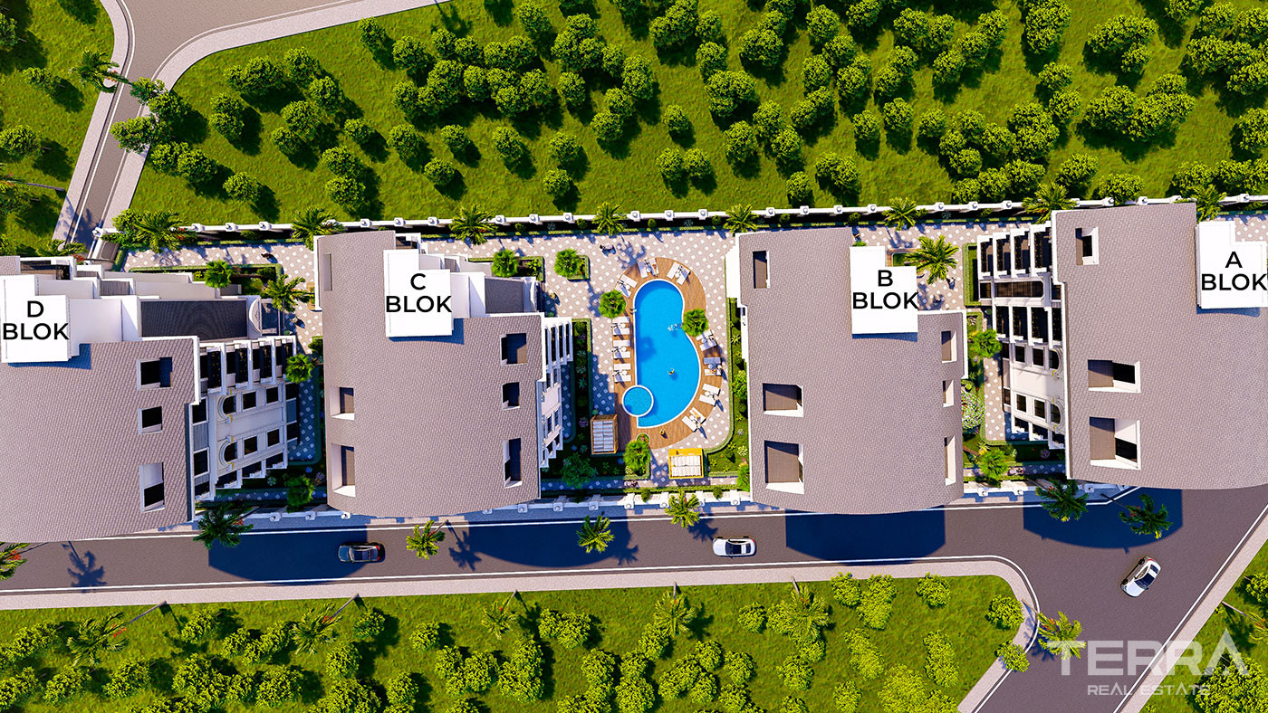 Appartements de Luxe à Vendre à Alanya Avec de Belles Zones de Loisirs - 74428