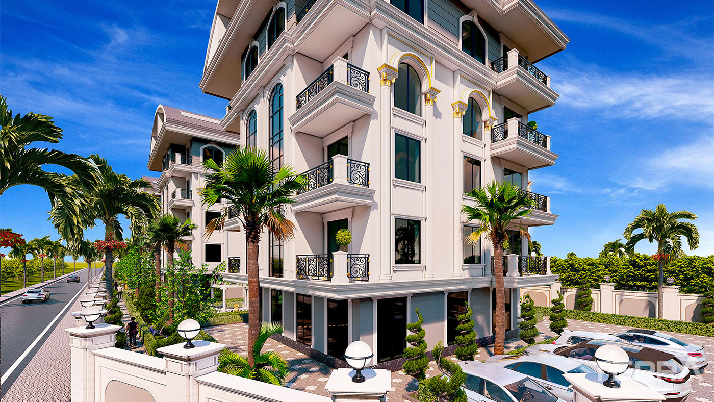 Appartements de Luxe à Vendre à Alanya Avec de Belles Zones de Loisirs - 74429