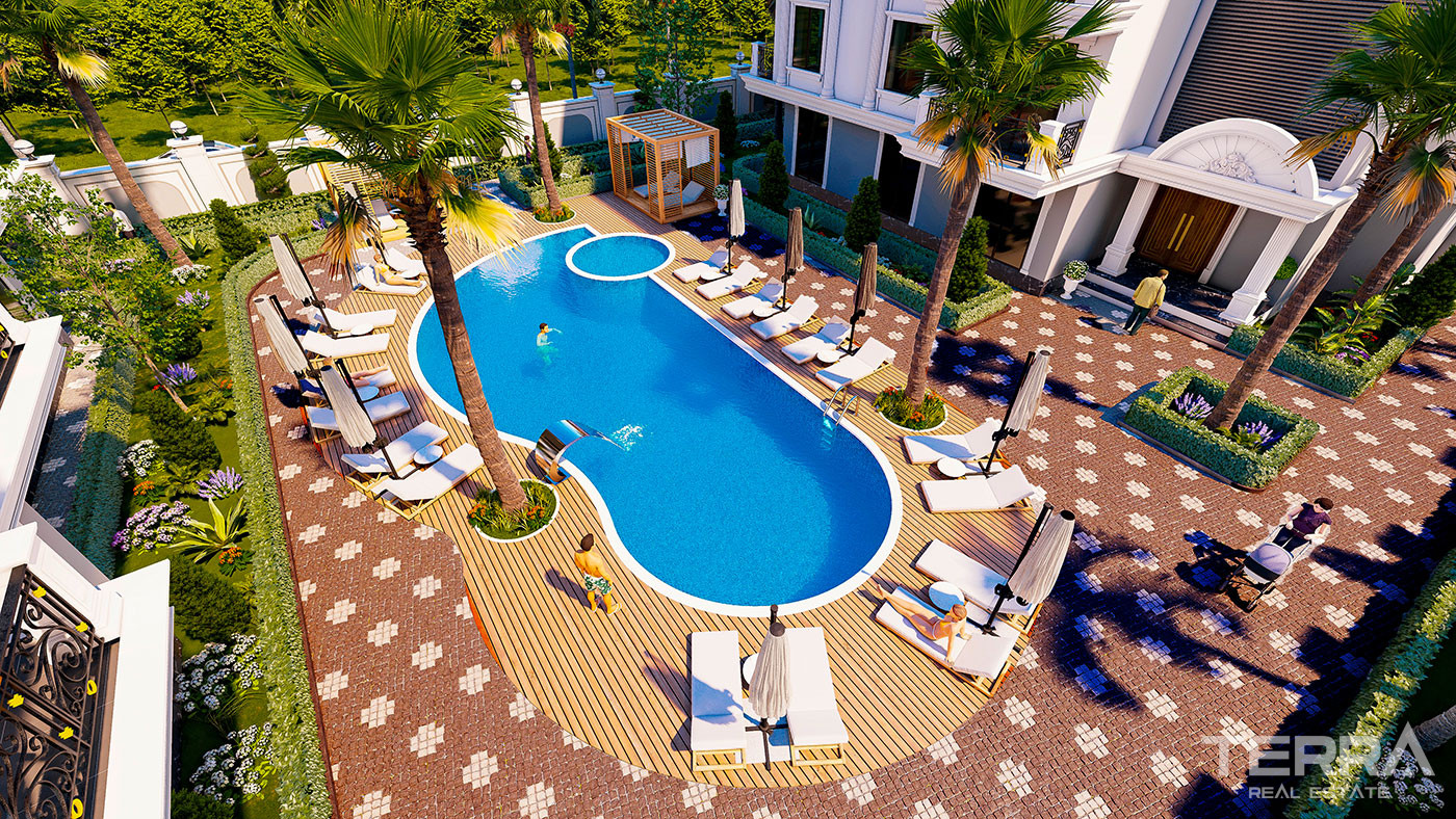 Appartements de Luxe à Vendre à Alanya Avec de Belles Zones de Loisirs - 74431