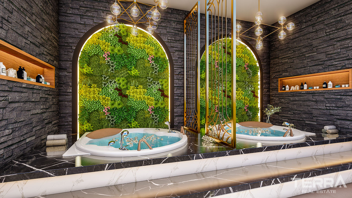 Appartements de Luxe à Vendre à Alanya Avec de Belles Zones de Loisirs - 74443