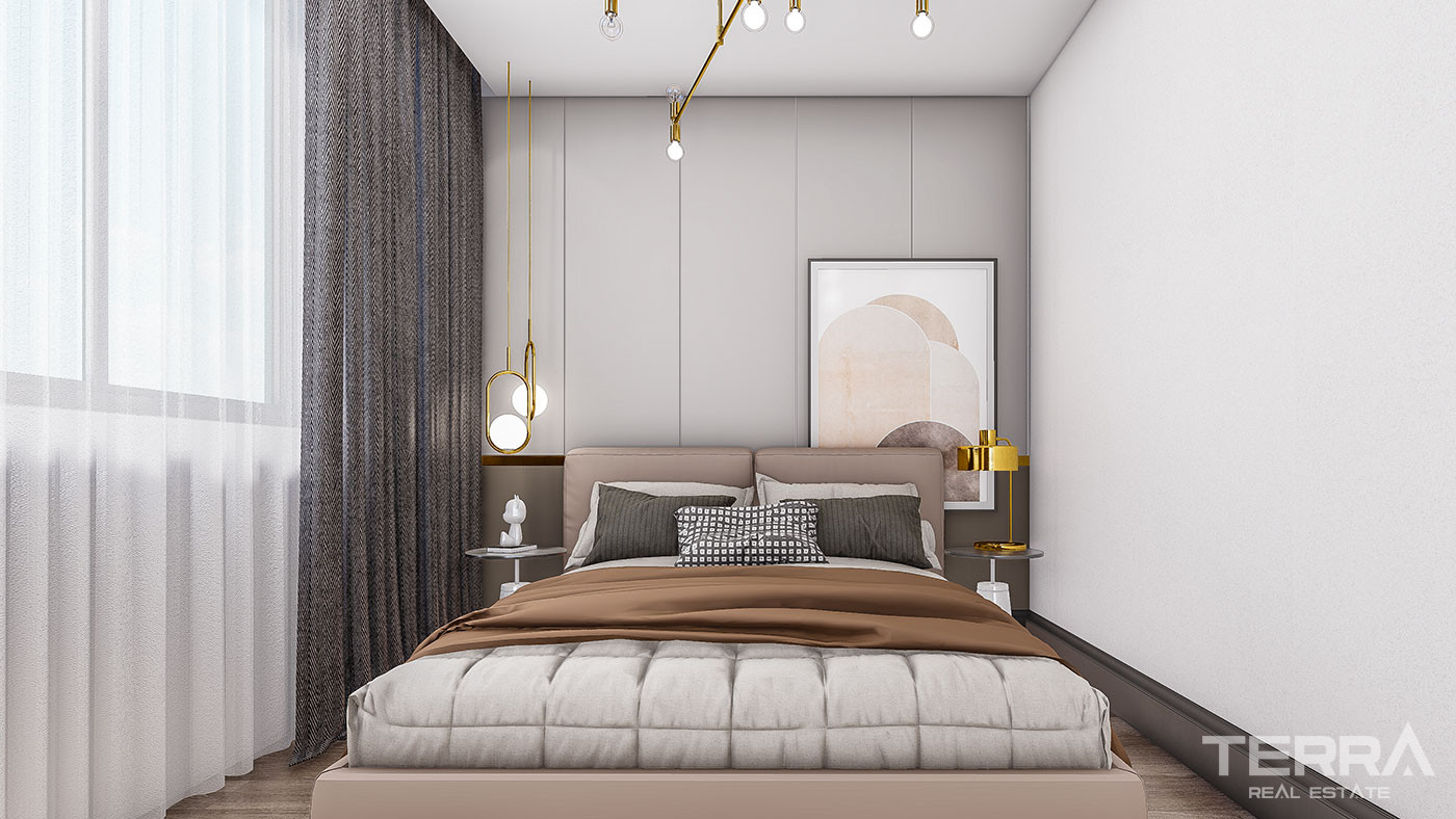 Appartements de Luxe à Vendre à Alanya Avec de Belles Zones de Loisirs - 74445