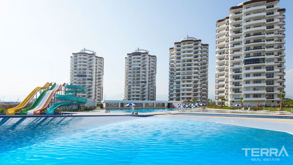 Gotowe mieszkania Mersin z widokiem na morze i bogatym zapleczem
