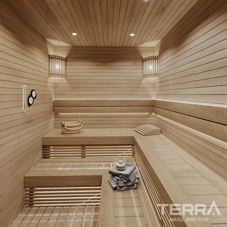 Modern On Site Amenities from Luxury Alanya Apartments Near the Beach - 74464