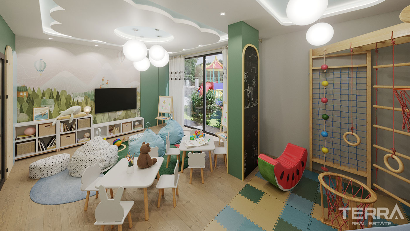 Modern On Site Amenities from Luxury Alanya Apartments Near the Beach - 74466
