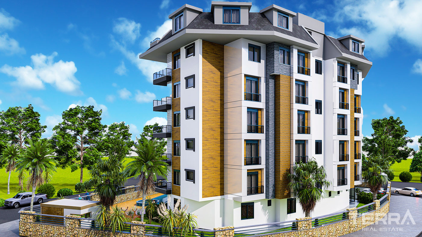 Modern On Site Amenities from Luxury Alanya Apartments Near the Beach - 74468