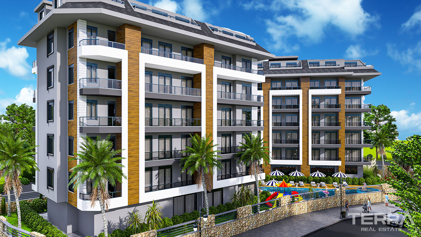 Modern On Site Amenities from Luxury Alanya Apartments Near the Beach - 74476