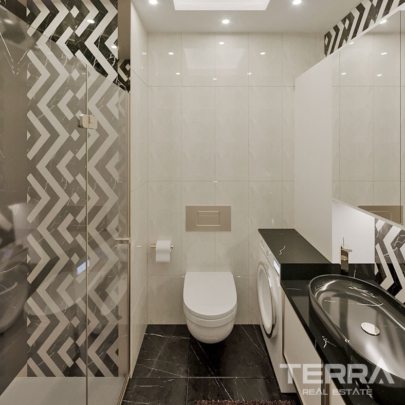 Modern On Site Amenities from Luxury Alanya Apartments Near the Beach - 74477