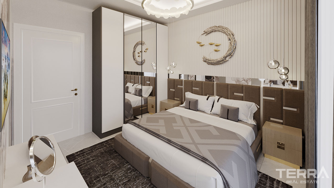 Modern On Site Amenities from Luxury Alanya Apartments Near the Beach - 74478
