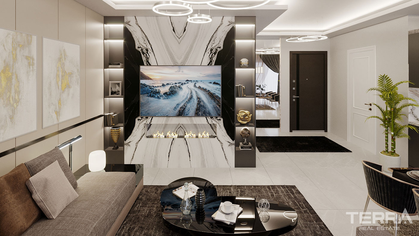 Modern On Site Amenities from Luxury Alanya Apartments Near the Beach - 74481