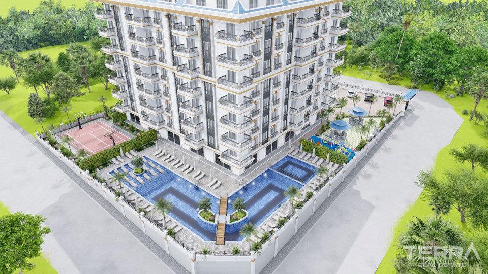 Luxury Living in a Quiet Neighborhood with Modern Alanya Apartments