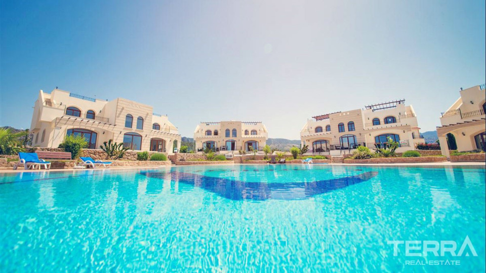Unique Design Townhouses with Sea View in Kyrenia, Cyprus