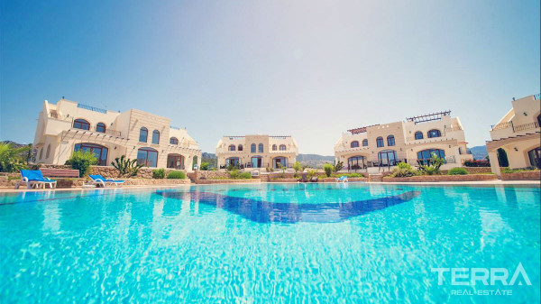 Unique Design Townhouses with Sea View in Kyrenia, Cyprus