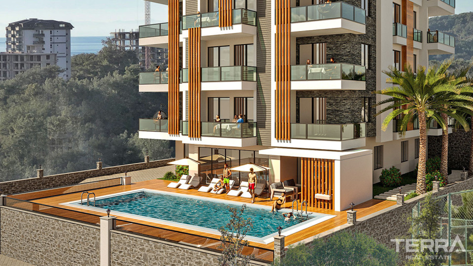 Panoramic Nature View from Alanya Apartments with Bargain Prices