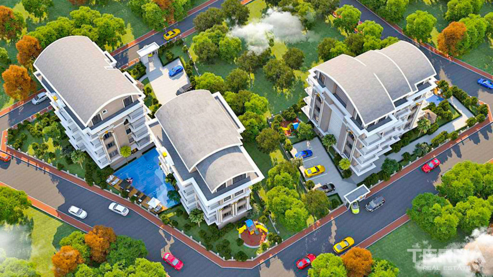Luxury Living at Newest Alanya Apartments Close to Daily Needs