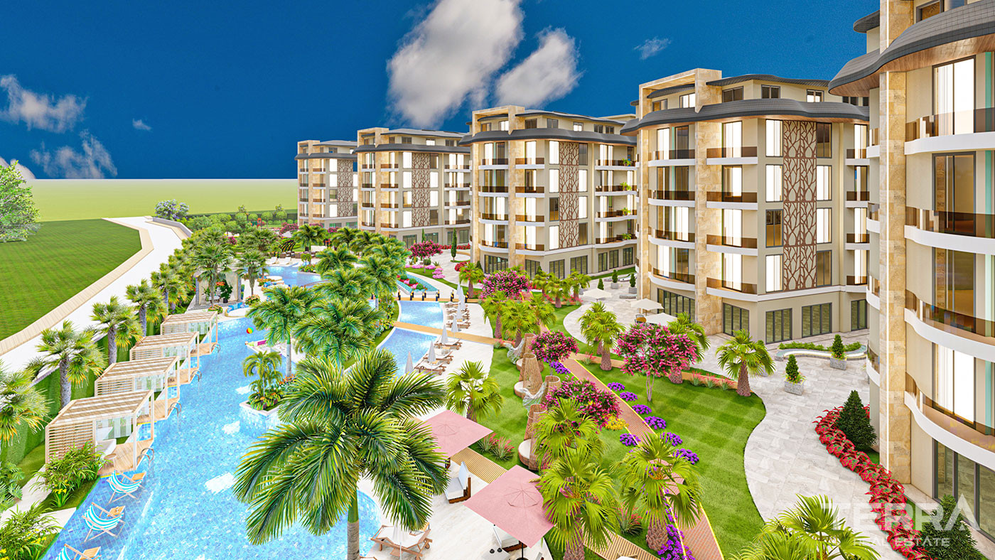 Luxury Apartments for Sale in Oba, Alanya, Turkey - 74573