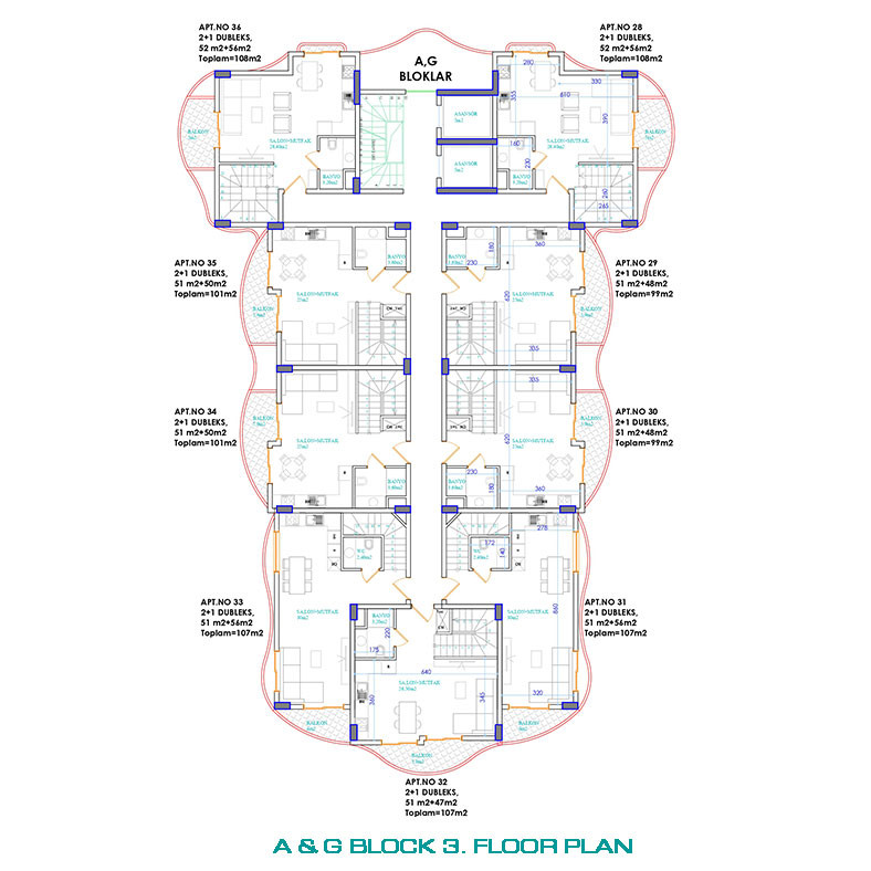 Luxury Apartments for Sale in Oba, Alanya, Turkey - 74585