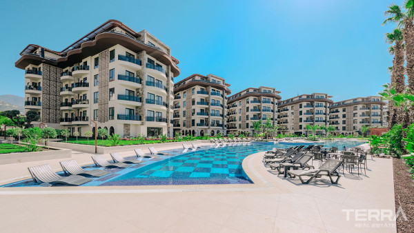 Luxury Apartments for Sale in Oba, Alanya, Turkey