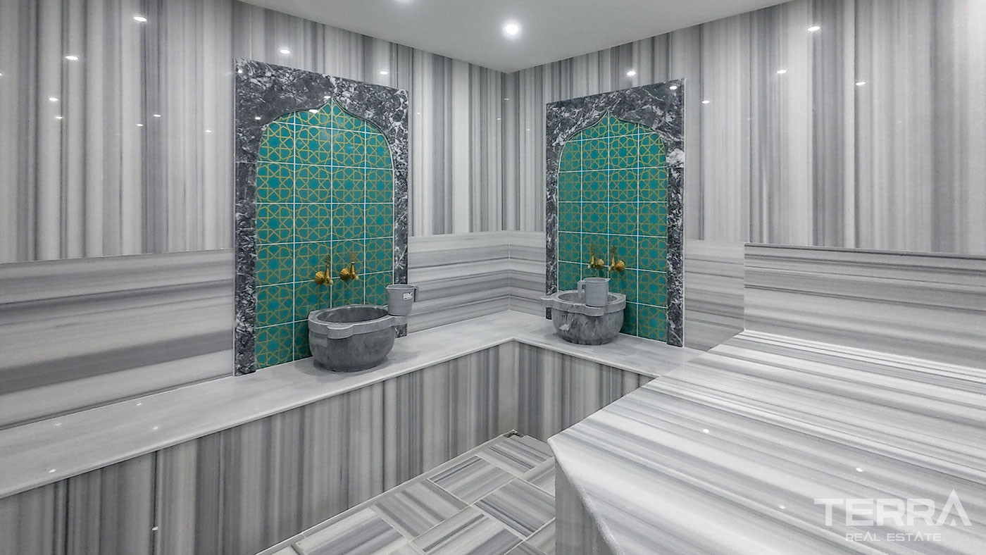 Antalya'da Güvenlikli Site İçerisinde Özel Havuzlu ve Garajlı Villalar - 133322