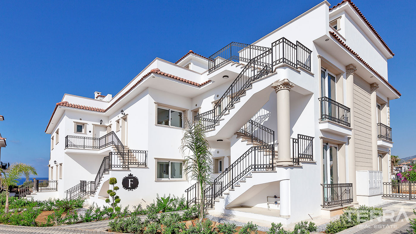 Girne, Esentepe’de Satılık Dağ ve Deniz Manzaralı Daireler - 74728