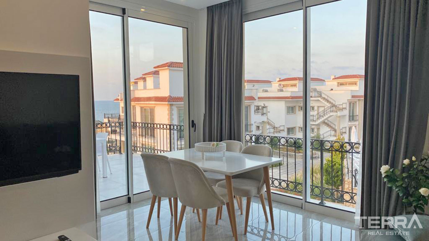 Girne, Esentepe’de Satılık Dağ ve Deniz Manzaralı Daireler - 74733