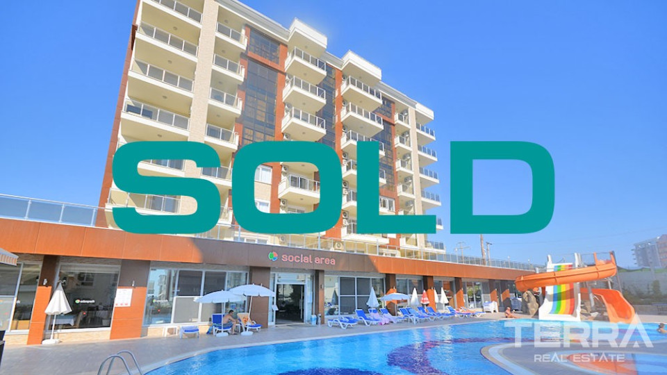 Fully furnished studio apartment for sale in Avsallar, Alanya