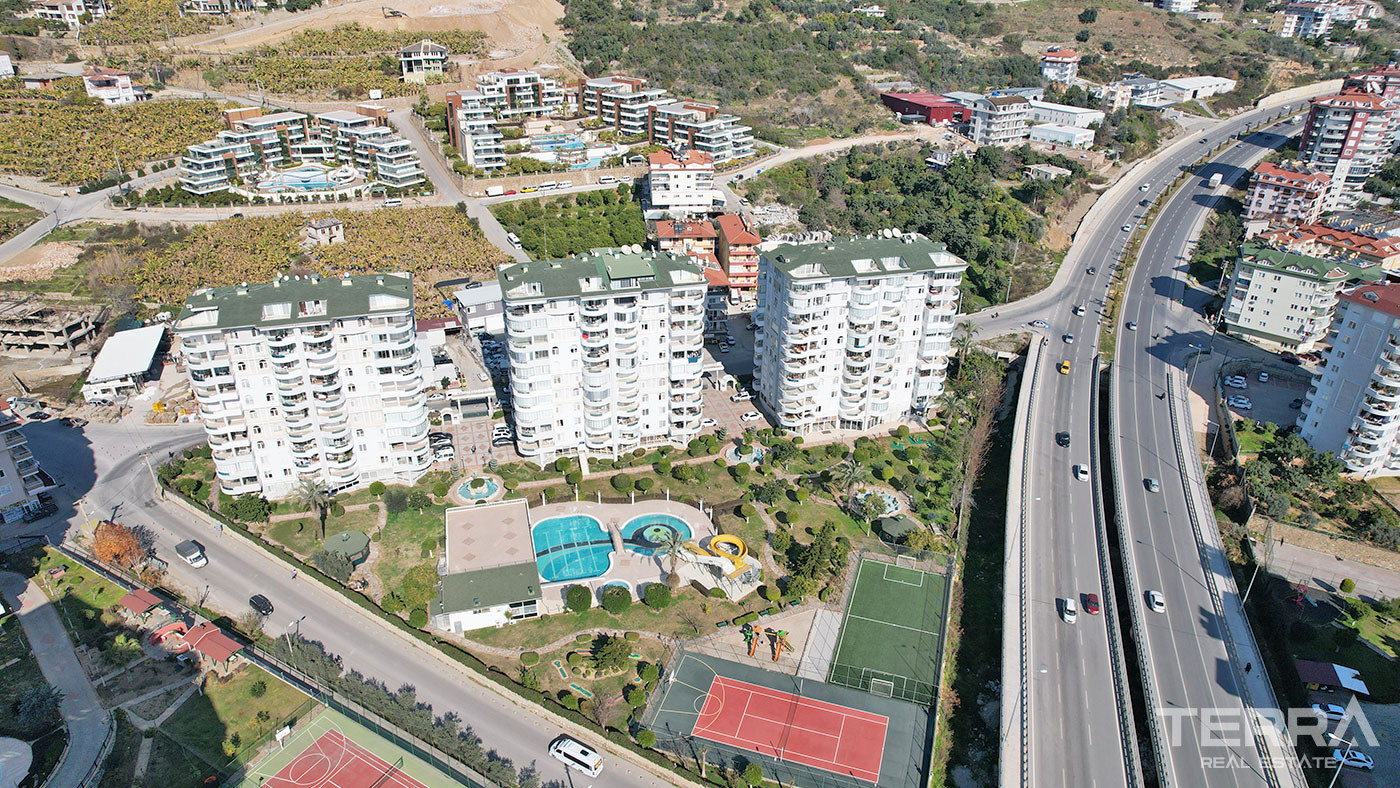 Rich Social Features from Bargain Flat Near the Alanya Center - 74815
