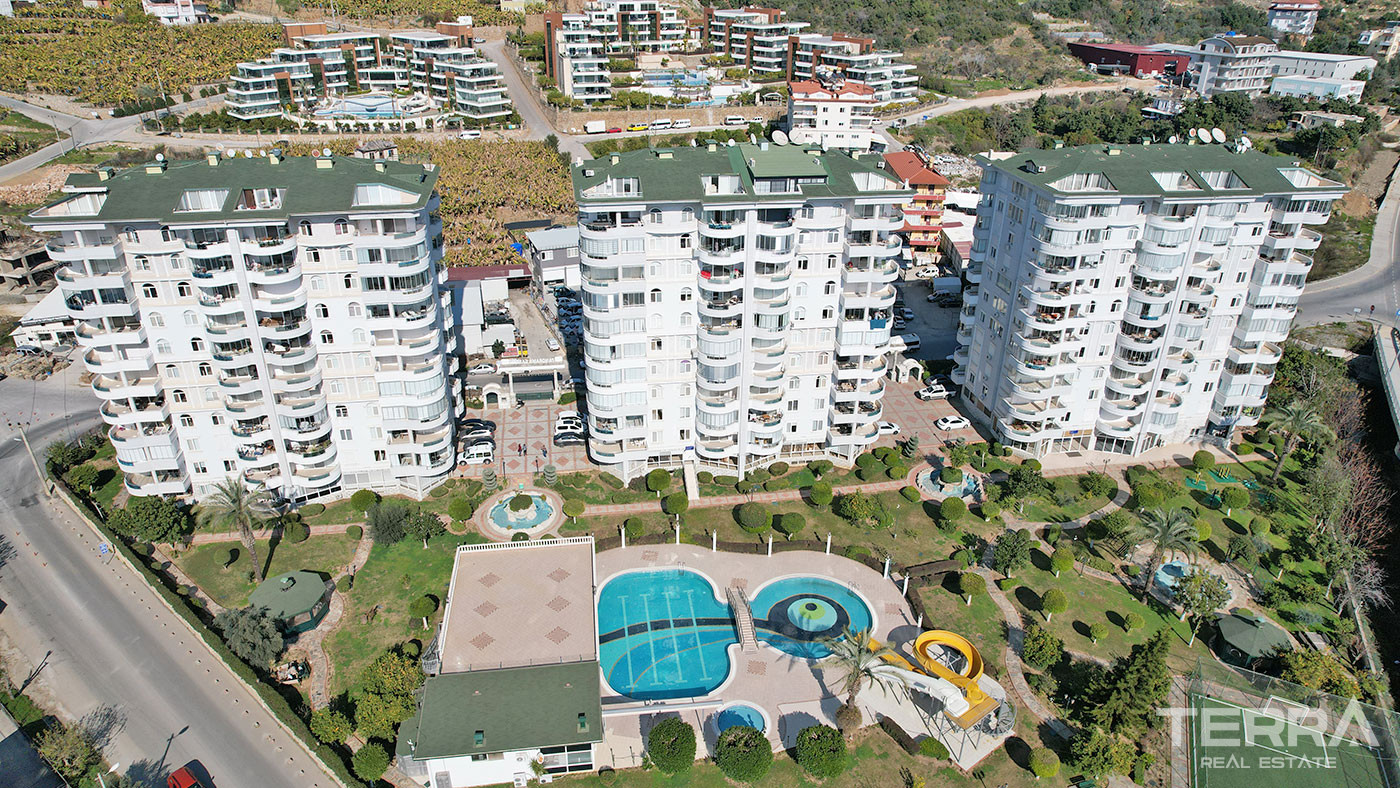 Rich Social Features from Bargain Flat Near the Alanya Center - 74816