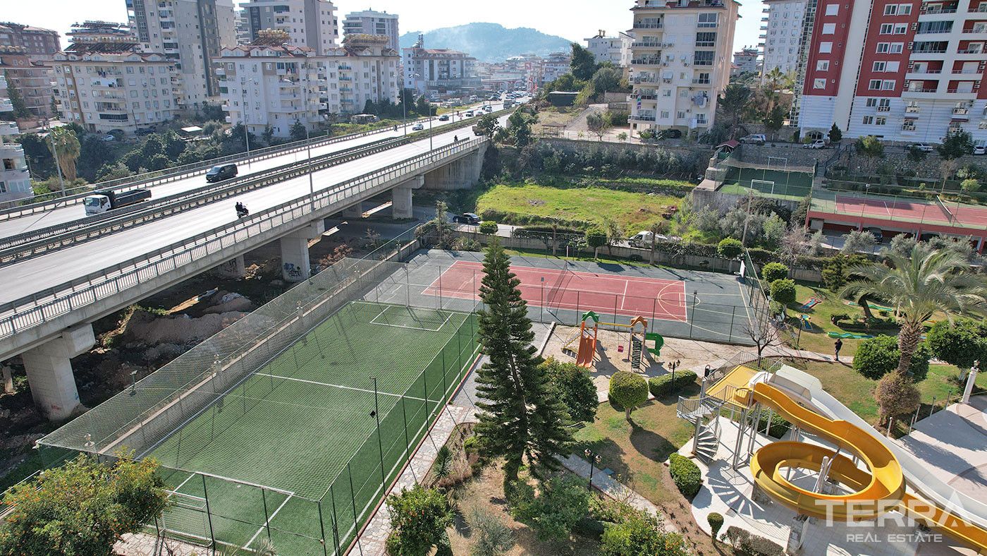 Rich Social Features from Bargain Flat Near the Alanya Center - 74817